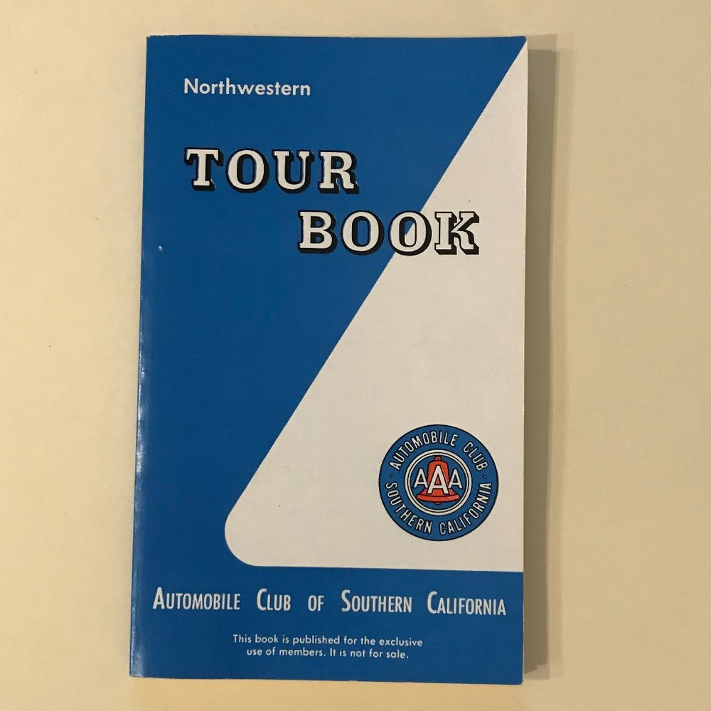 VINTAGE AAA Northwest Tour Book